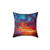 Vibrant Landscape Pillow - Liquid Light 2