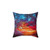 Vibrant Landscape Pillow - Liquid Light 2