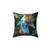 Tropical Cassowary Pillow by Nadya Neklioudova
