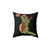 Funny Iguana Playing Guitar Decorative Throw Pillow