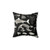 Paleontology Illustration Decorative Pillow