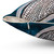 Blue dragonfly decorative pillow