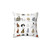 Soft, plush rabbits pillow for home decor