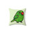 Chubby Scaly Lorikeet Throw Pillow