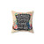 Mad Hatter inspired decorative pillow with whimsical floral and steampunk design