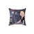 Alfred Hitchcock Rear Window Pencil Illustration Pillow
