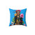 Frida Kahlo Inspired Decorative Pillow