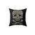 Secrets Vintage Skull Decorative Pillow