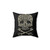 Secrets Vintage Skull Decorative Pillow
