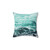 Blue Ocean Summer Beach Waves Pillow