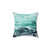 Blue Ocean Summer Beach Waves Pillow