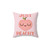 Peachy Happy Pillow - Cute Kawaii Peach Accent Pillow