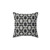 Ipanema Sidewalk Beach Pillow