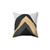 Decorative mountains pillow with a minimalist, abstract design