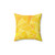 Bright Geometric Sunshine Pattern Pillow