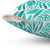 Turquoise and Gold Decorative Throw Pillow