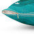 Starry Ocean Teal Sailboat Watercolor Pillow