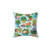 Cats and Plants Decorative Pillow