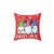 Scandinavian Christmas Pillow with Nordic Gnomes