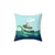 Gentle Sea Monster Pixel Pillow