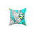 Handmade Spring Sloth Decorative Pillow