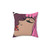 Vintage Pop Art Girl Smoking Pillow