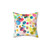 Colorful Watercolor Pattern Pillow