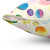 Colorful Watercolor Pattern Pillow