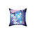 Pastel Ghost Girl & Cats Decorative Pillow