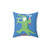 Squeaky Clean Fun Cartoon Alligator Pillow