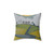 Retro Cycling Poster Pillow