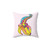Trippy Bananacle Pillow - Psychedelic Banana Tentacle Accent Cushion
