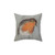 Decorative snow pillow with cute robin bird design