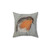 Decorative snow pillow with cute robin bird design