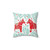 Swedish Dala Horse Decorative Pillow
