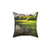 Reflections by the Monastery Pillow - Serene Nature Design