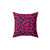 Y2K Leopard Print Pillow