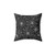 Spooky Spider Web Pattern Pillow