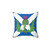 Scottish Thistle and Saltire Decorative Pillow