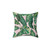 Jungle Leaves, Banana & Monstera Decorative Pillow