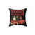 Spooky Halloween Pillow with Pumpkins and Ghosts