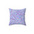 Purple Paisley Throw Pillow