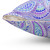 Purple Paisley Throw Pillow