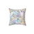 Colorful nature-inspired pillow