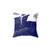 Blue Shimmering Sea Lights Decorative Pillow