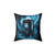 The Color Vortex-Blue Pillow - Sci-Fi Themed Home Decor
