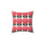 Peony Floral Accent Pillow