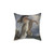 Renaissance Aesthetic Pillow featuring the artwork 'Death of Sappho' by Miguel Carbonell Selva