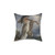 Renaissance Aesthetic Pillow featuring the artwork 'Death of Sappho' by Miguel Carbonell Selva