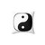 Yin Yang Decorative Pillow
